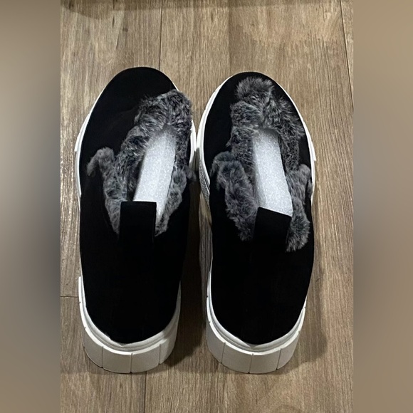 DOLCE VITA - ZALI SNEAKERS BLACK SUEDE-Women's Size: 7.5-Black Suede-NEW!! - Picture 8 of 16